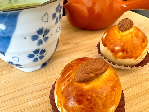 マルチパンではんなりアーモンドまんじゅう